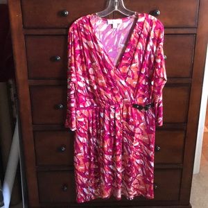 Michael Kors Pink Multicolored Dress